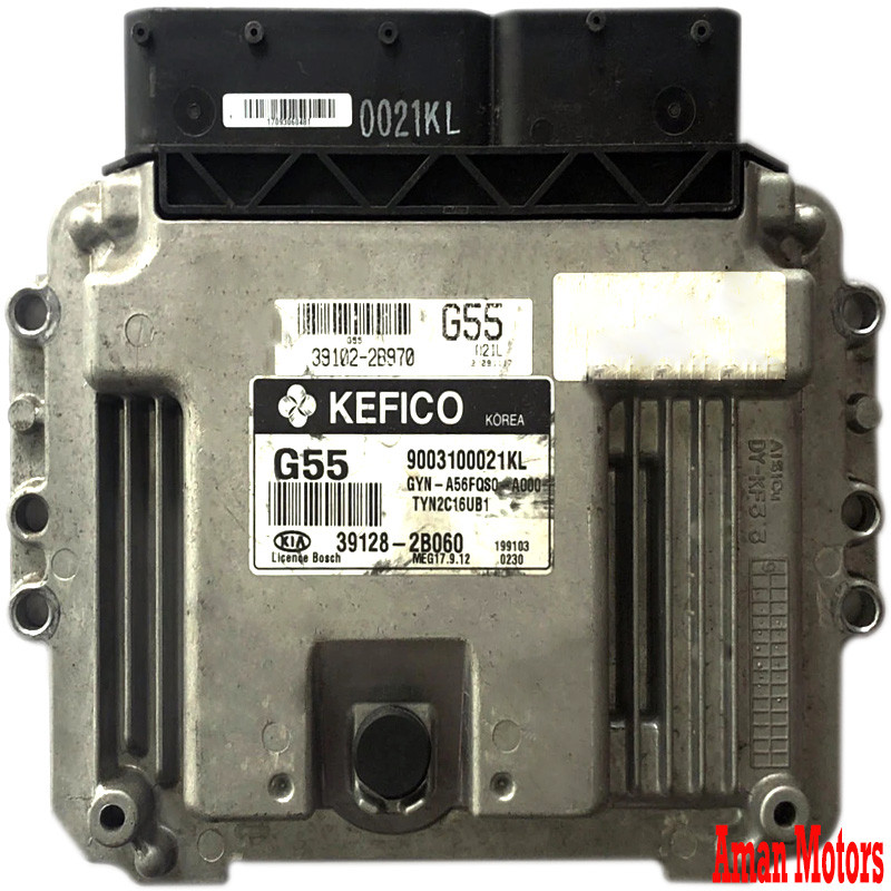 39128-2B060 Hyundai KIA  ECU Car Engine Computer Board Electronic Control Unit  G55 MEG17.9.12