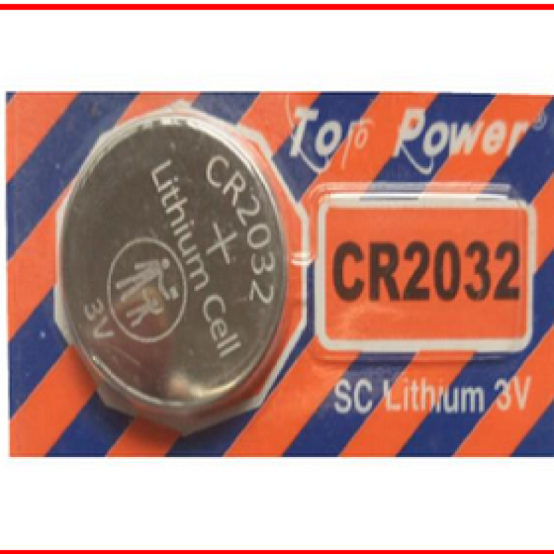 1 peace lot Top Power battery 2032 Car key & smart key Remote battery