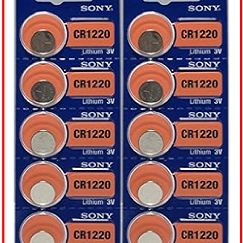 10 peace lot Sony cr battery 1220 Car key & smart key Remote battery