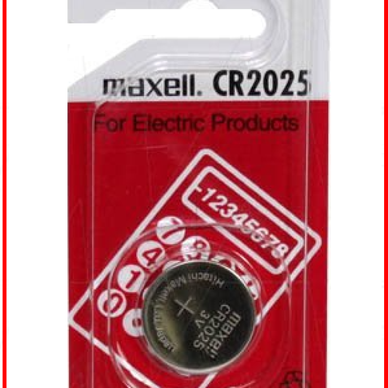 1 peace lot Maxell battery 2025 Car key & smart key Remote battery