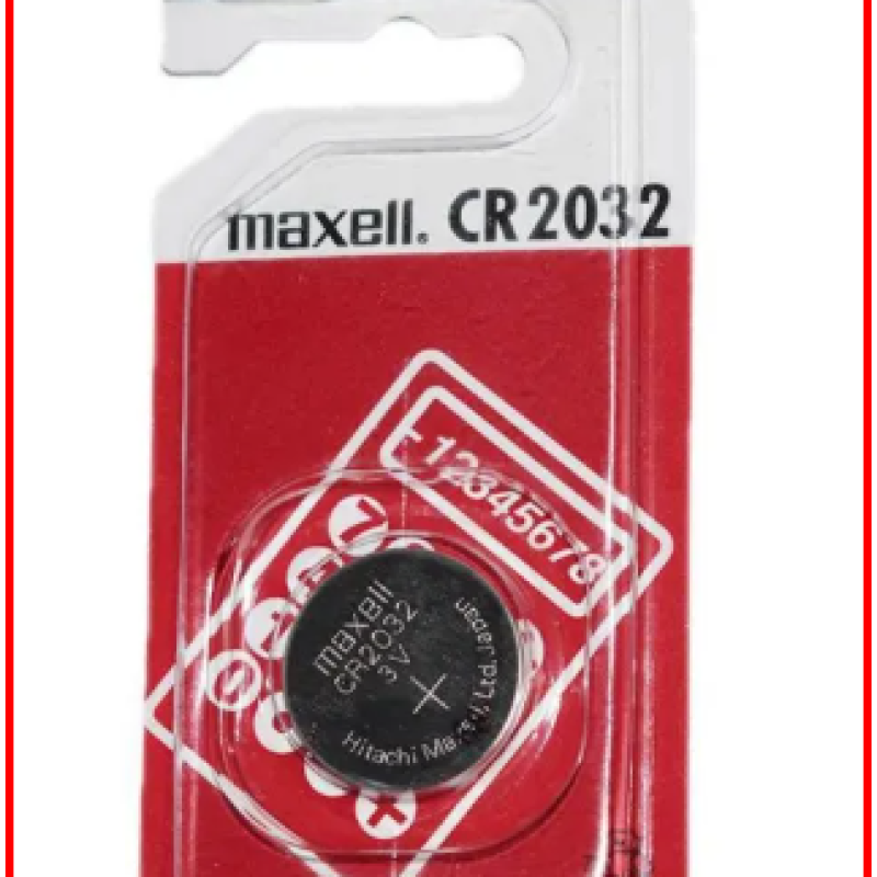 1 peace lot Maxell battery 2032 Car key & smart key Remote battery