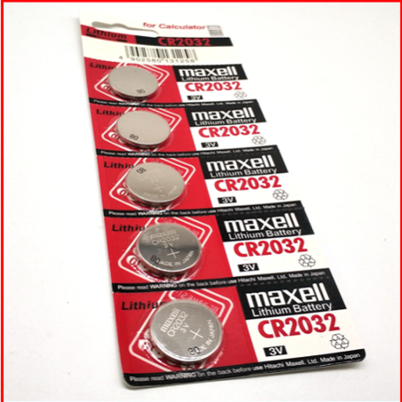 20 peace lot Maxell battery 2032 Car key & smart key Remote battery