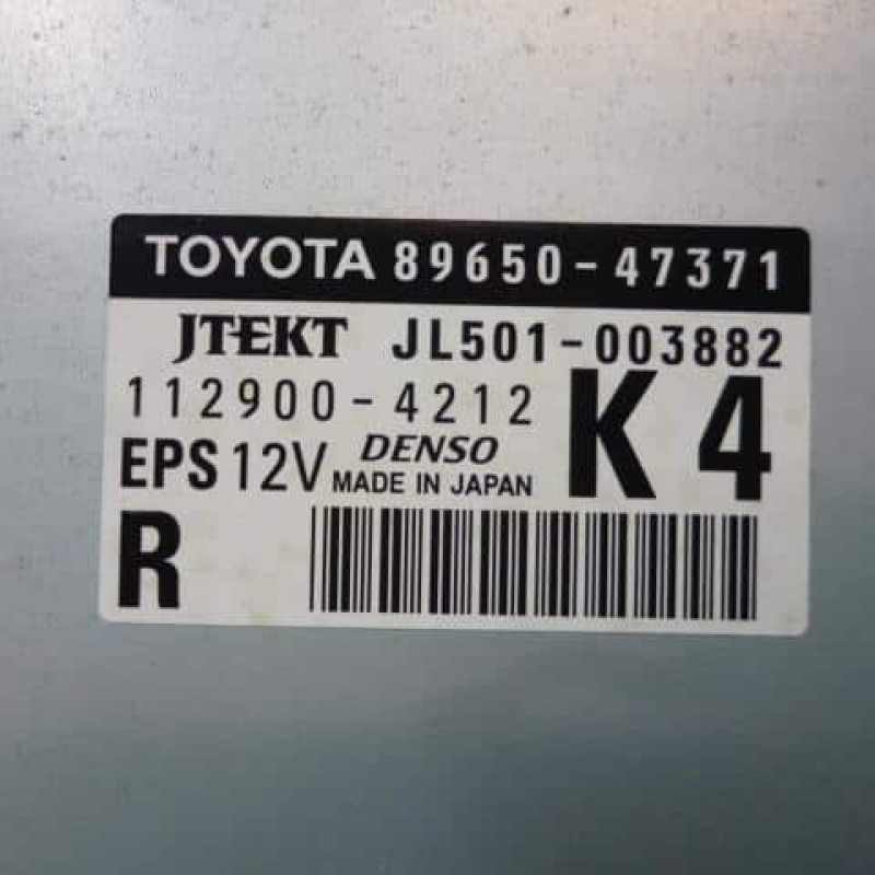 89650-47371 with the Toyota Prius alpha   steering controler k4  8965047371 computer