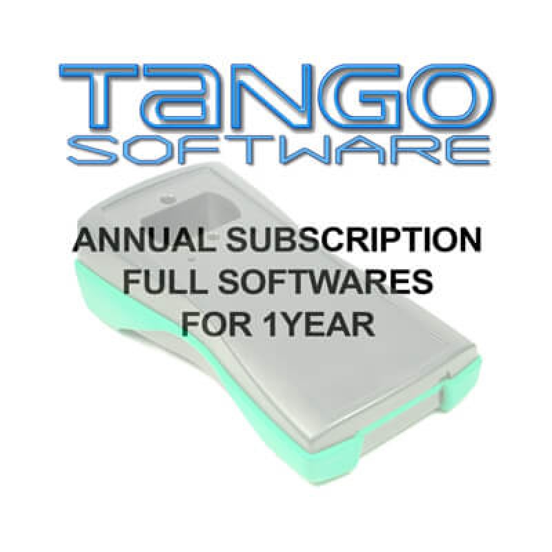 TANGO All  software  Annual Unified Full Subscription Activation For 1Year