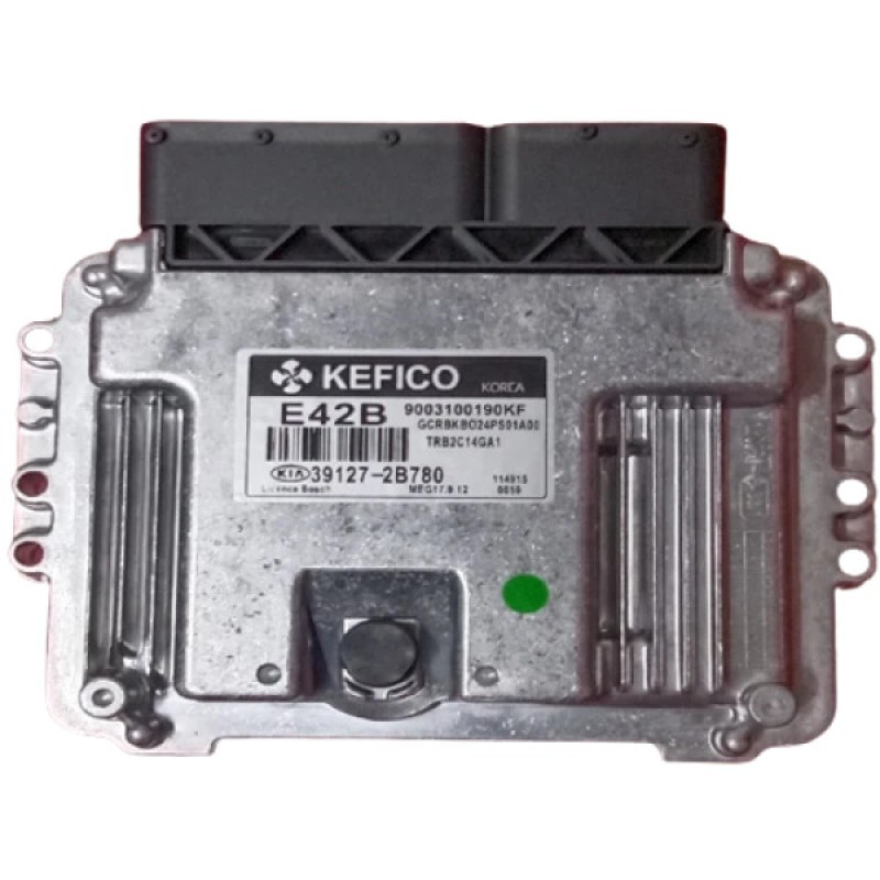 Hyundai Accent blue original engine controller ECU ECM 39127-2b780 E42B  kefico meg17.9.12  plug & play