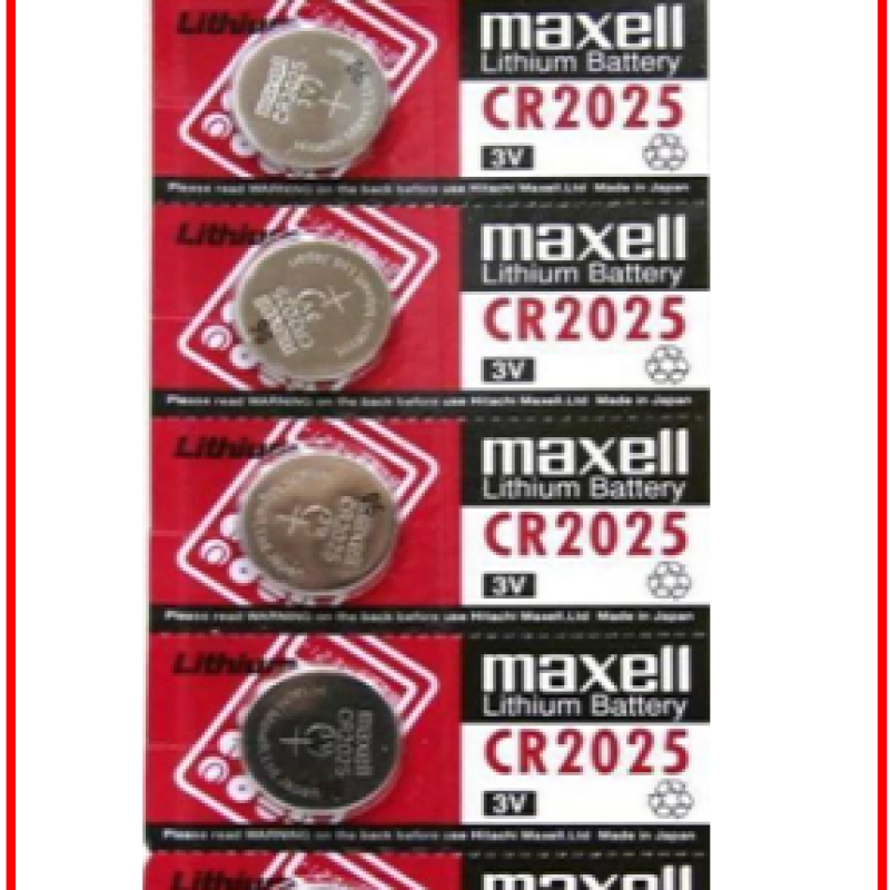 5 peace lot Maxell battery 2025 Car key & smart key Remote battery